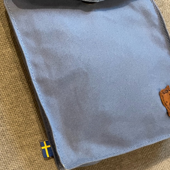 Fjallraven pocket bag in blue - Picture 10 of 12